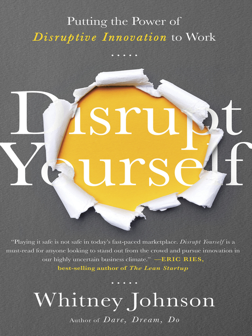 Cover of Disrupt Yourself